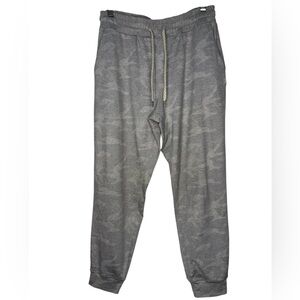 Vuori Gray Camo Track Pants